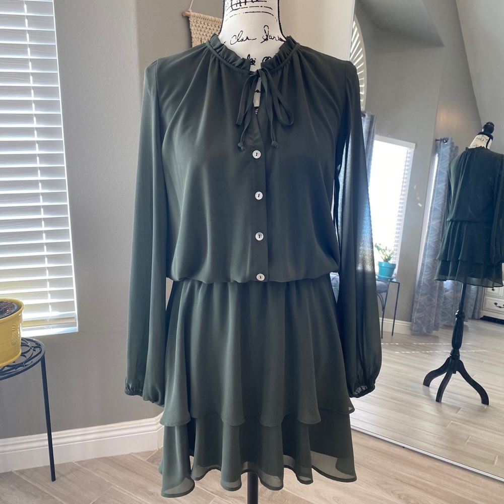 Olive Green  “Show Me Your Mumu” Dress